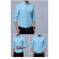 Men Fashion Long Sleeve Shirts New High Quality Shirt Casual Slim Fit Shirt